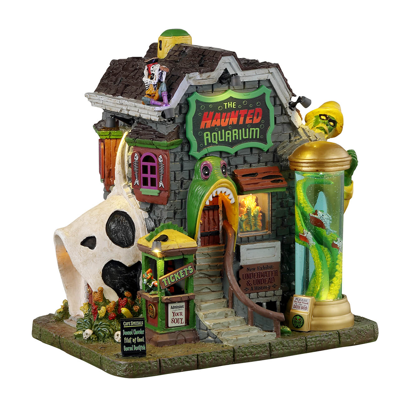 Lemax fashion Spooky Town Horrid Haunted Hotel Halloween Village Michaels BRAND NEW