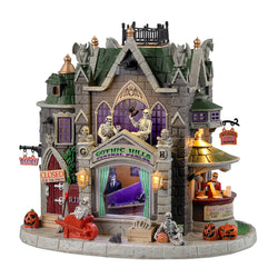 Lemax Village Collection Gothic Hills Funeral Parlor, Battery Operated (4.5V) #35002