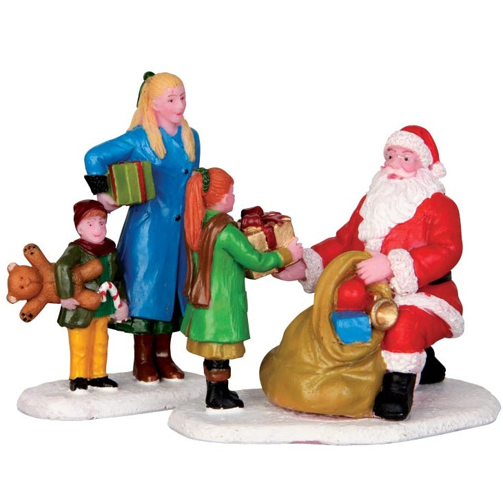 LEMAX Presents From Santa, set of 2 #42245