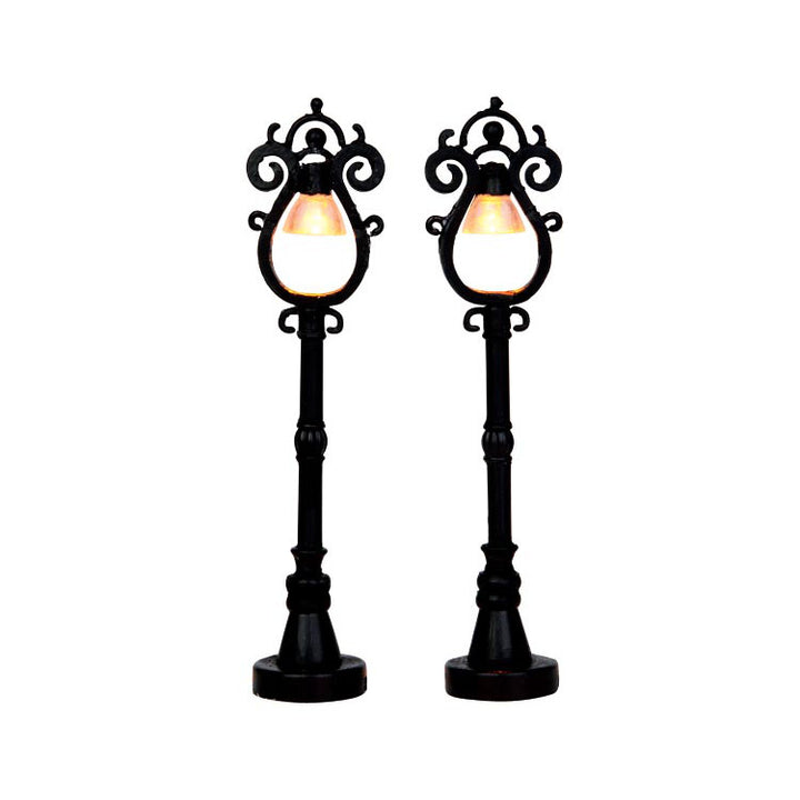 LEMAX Parisian Street Lamp, set of 2 #44757