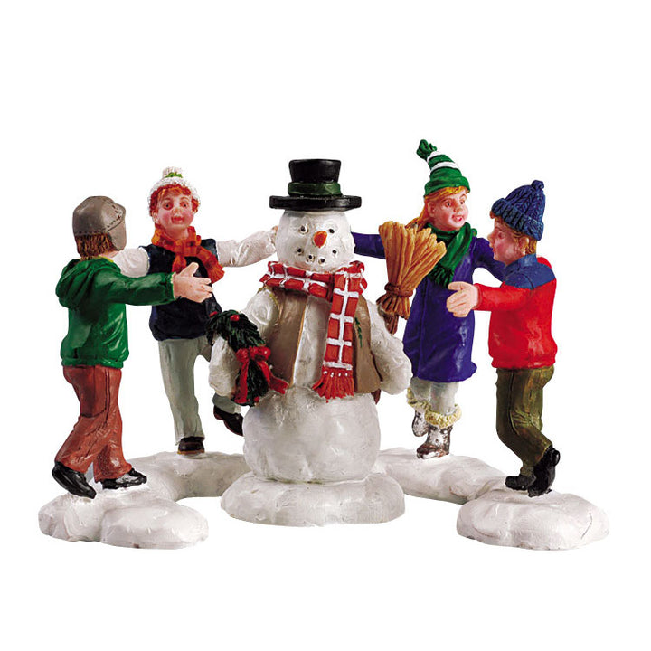 LEMAX Ring Around the Snowman, Set of 3 #52112