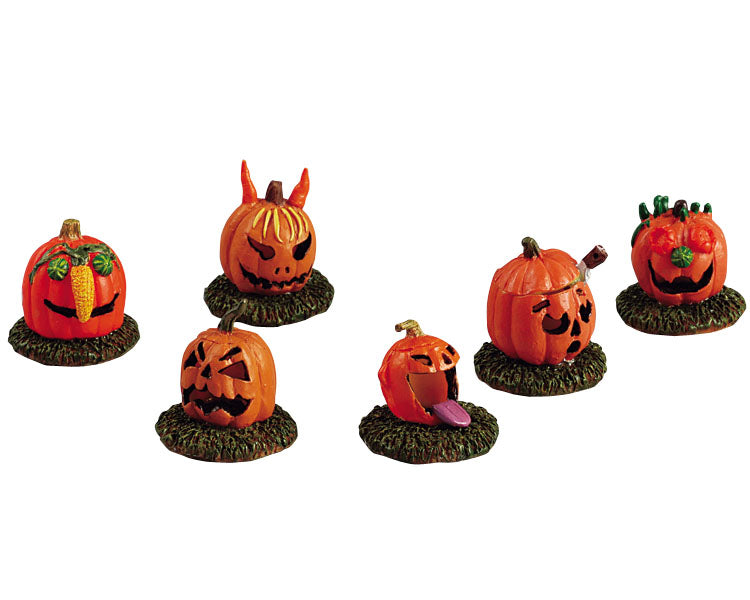 LEMAX Pumpkin People, Set of 6 #52117