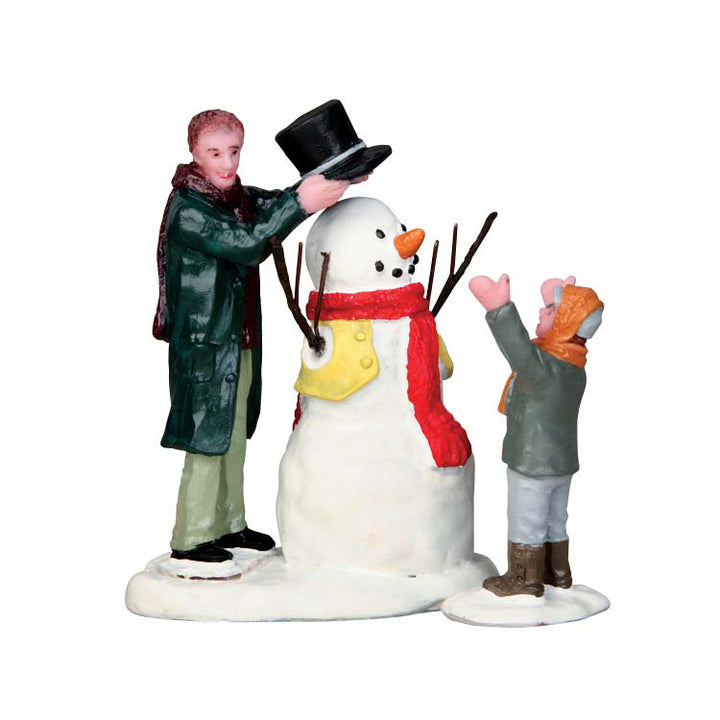 LEMAX Sharp-Dressed Snowman, set of 2 #52352