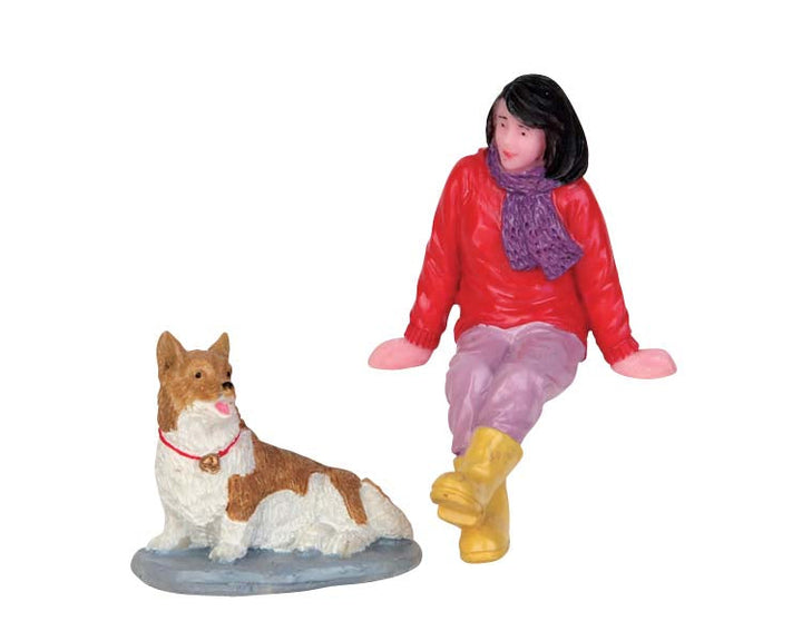 LEMAX A Short Break, Set of 2 Figurines #52366