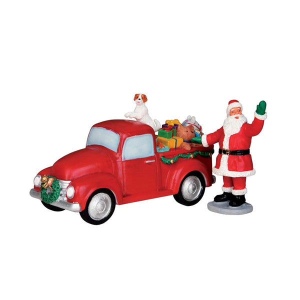 LEMAX Santa's Truck, Set of 2 #53219