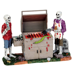Lemax Village Collection Gory Grillin, Battery Operated (4.5V) #54912