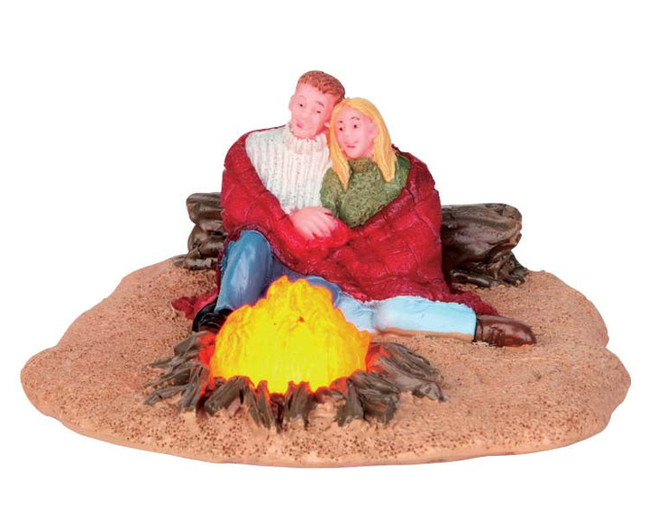 Lemax Village Collection Romantic Campfire, B/O Table Accent #54929