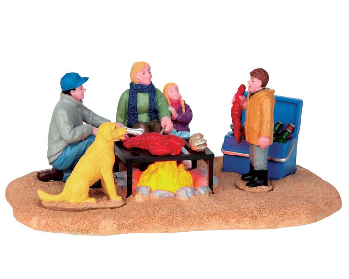 Lemax Village Collection Winter Clambake Battery Operated #54930