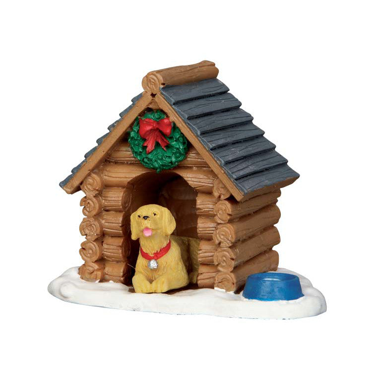 LEMAX Log Cabin Dog House #54943