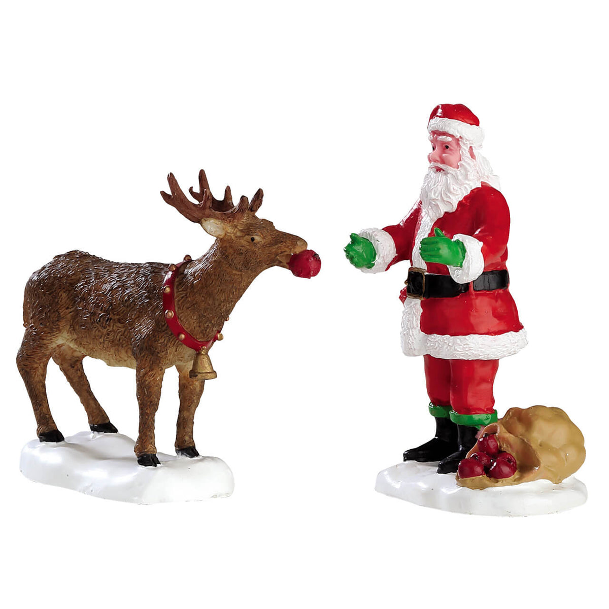Lemax Reindeer Treats Figurines Set of 2 #62226