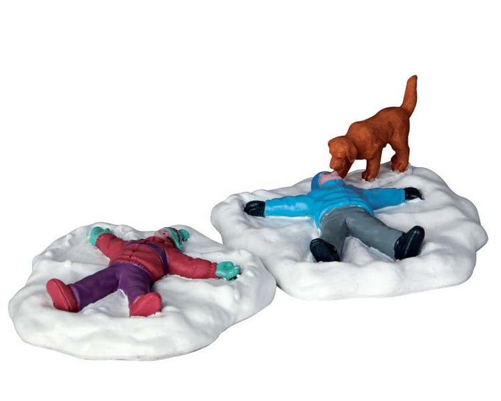 Lemax Village Collection Snow Angels, Set of 2 Figurines #62444