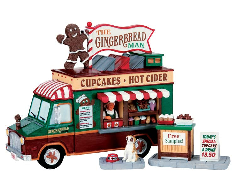 LEMAX The Gingerbread Man, set of 3 #63278