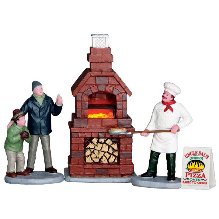 Lemax Village Collection Outdoor Pizza Oven #64066