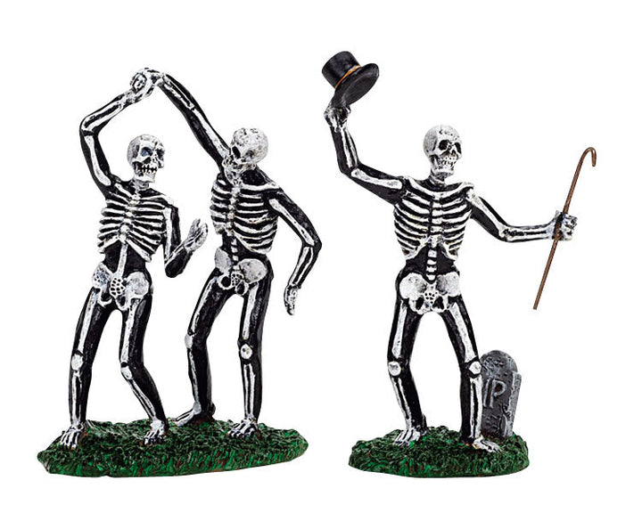 LEMAX Dancing Skeletons, Set of 2 #72377