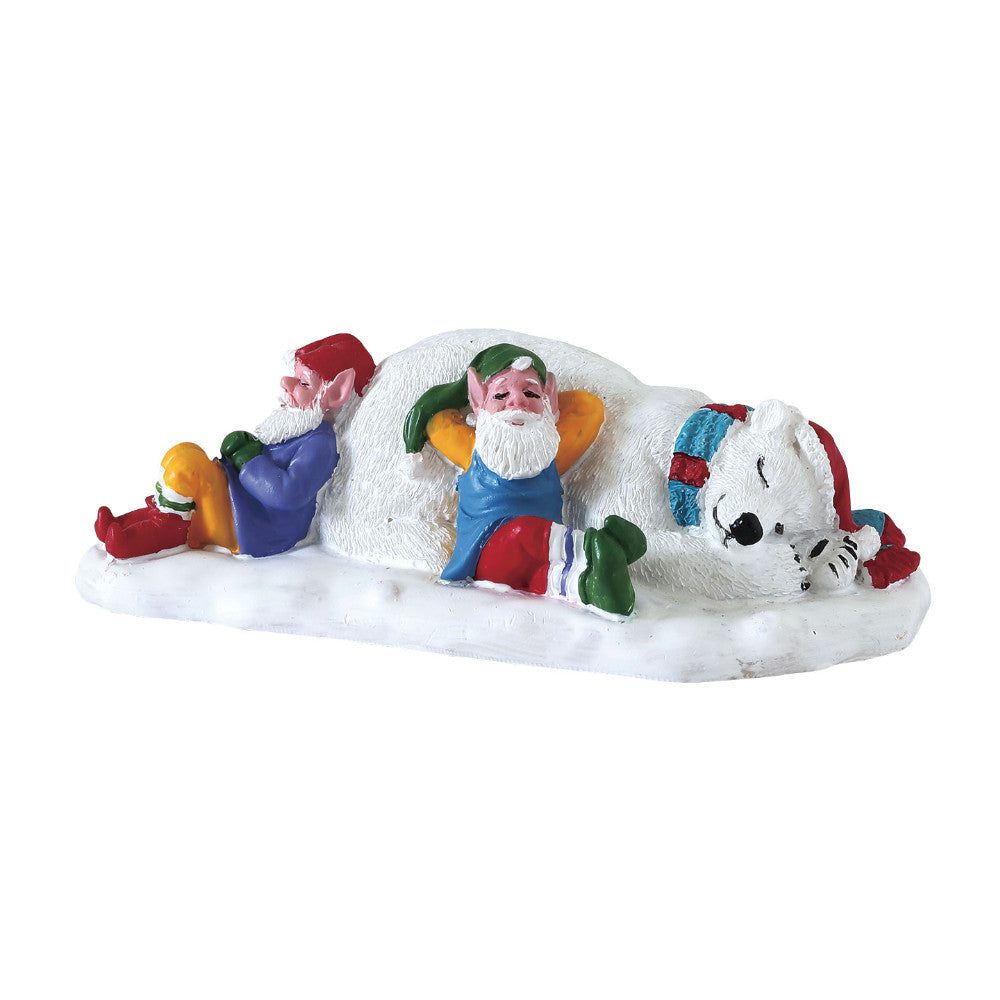 Lemax Taking A Break Santa's Wonderland Figurine #72552
