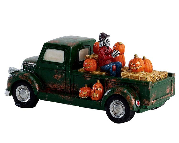 Lemax Village Collection Pumpkin Pickup Truck Table Accent #73318