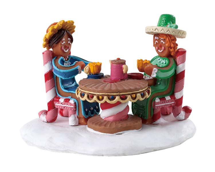 Lemax Tea And Cakes Village Table Accent #73337
