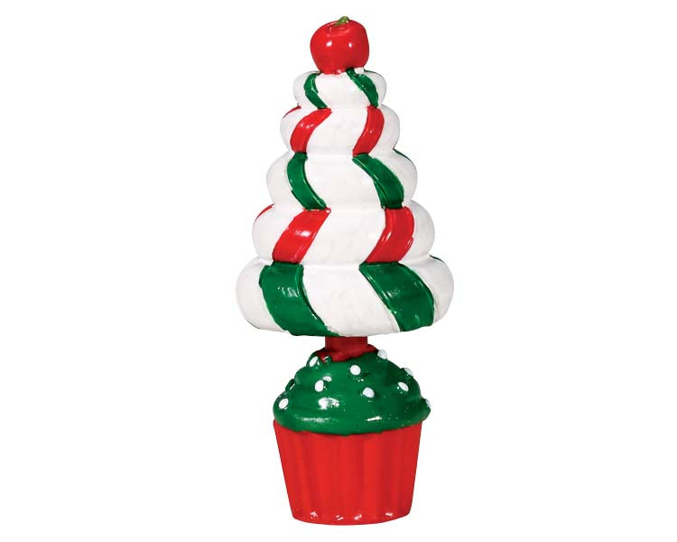Lemax Peppermint Tree Topiary Village Accessory #74204