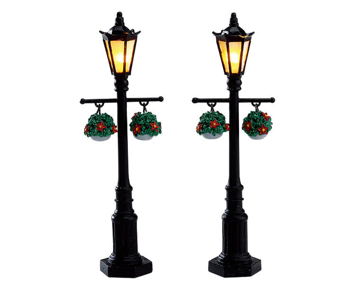 Lemax Village Collection Old English Lamp Post, Set Of 2 #74231