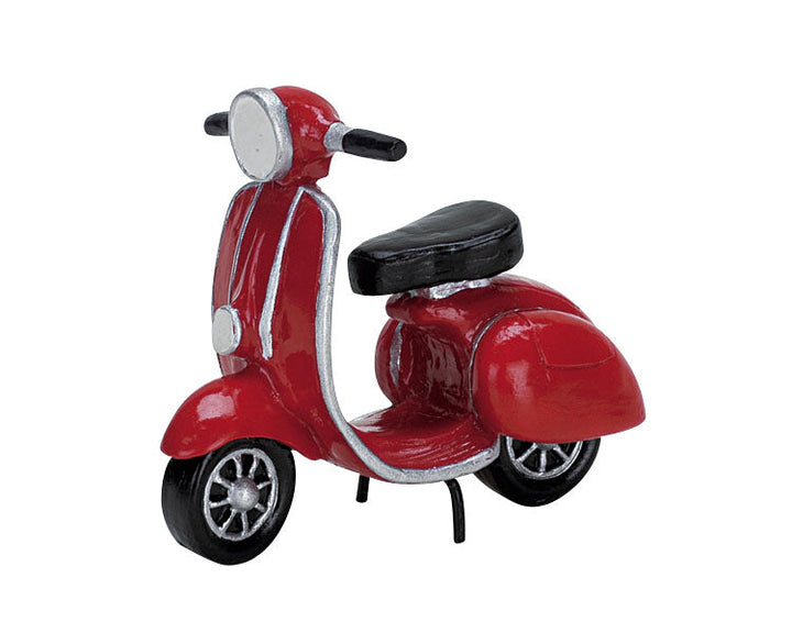 Lemax Village Collection Red Moped #74610