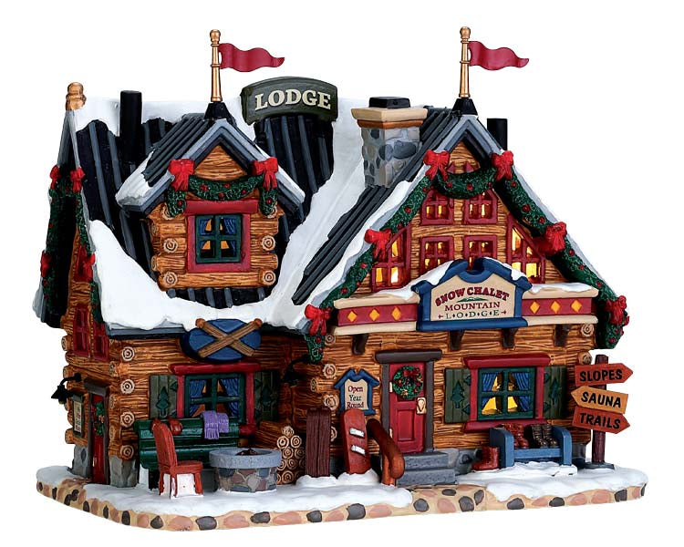 Lemax Apres-Ski Lodge Lighted Building #75201