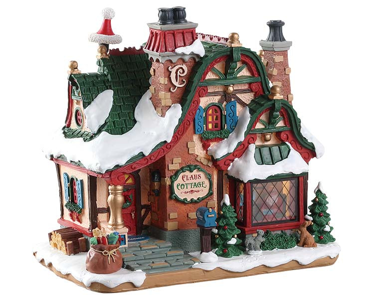 Lemax The Claus Cottage Lighted Building #75292