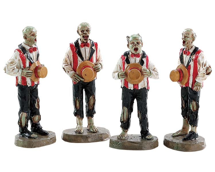 LEMAX Horrific Harmonies, Set of 4 #82562