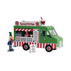 Lemax Village Collection Peppermint Food Truck, Set of 3 #83364