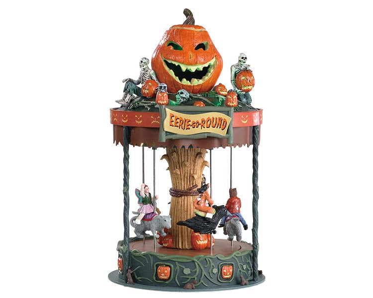 Lemax Spooky Town 2019 Pumpkin on sale Tilt N’ Hurl Retired