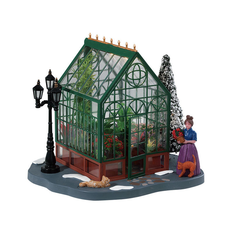 LEMAX Victorian Greenhouse, Battery Operated (4.5V) #84347