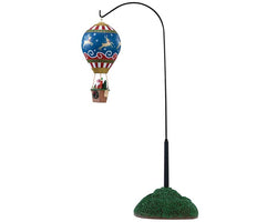 LEMAX Reindeer Hot Air Balloon, Battery Operated (4.5V) #84388
