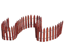 LEMAX Wired Wooden Fence #84813