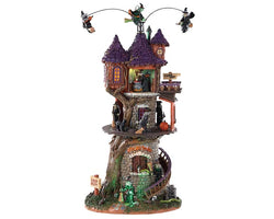 Lemax Village Collection Witches Tower, with 4.5V Adaptor #85301