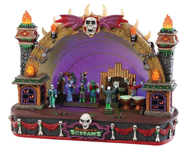 Lemax Village Collection Symphony Of Screams, with 4.5V Adaptor #85303