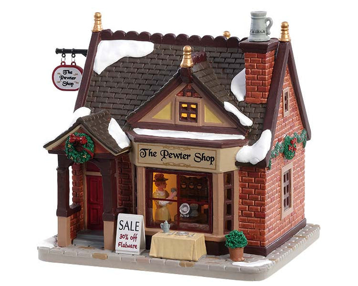 Lemax Village Collection The Pewter Shop #85378