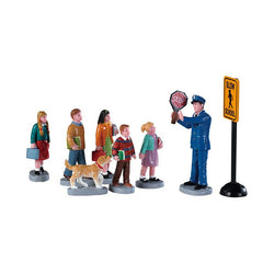 LEMAX The Crossing Guard, Set of 8 #92753
