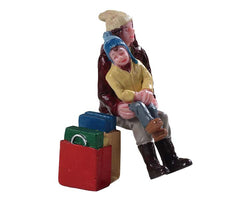 LEMAX Christmas Shopping Break, Set of 2 Figurines #92766