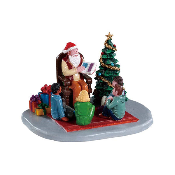 LEMAX Storybook Santa #93435