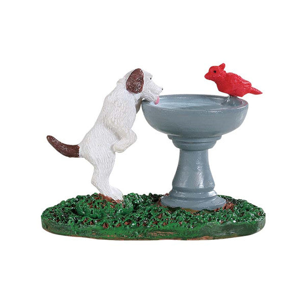 LEMAX Bird Bath Dog Fountain #94535