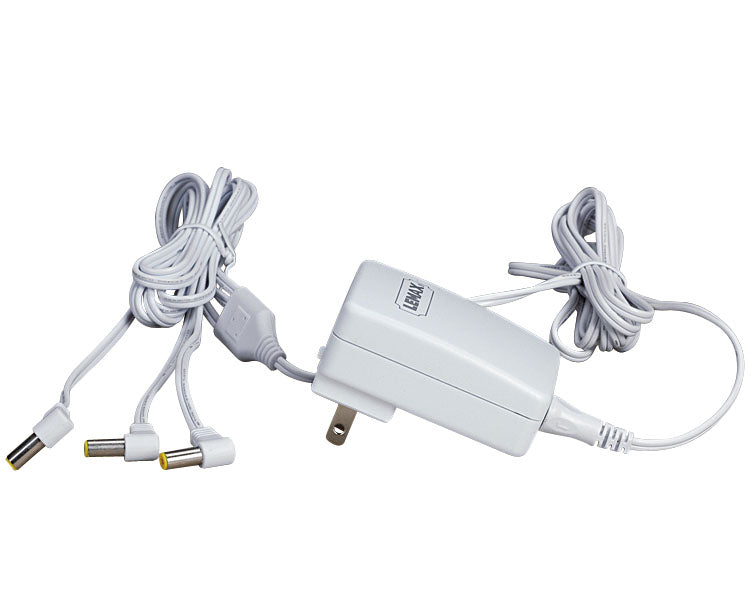 LEMAX 4.5V, 3 Output Power Adaptor in White #94563