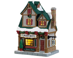Lemax Village Collection The Secret Santa Christmas Shoppe #95512