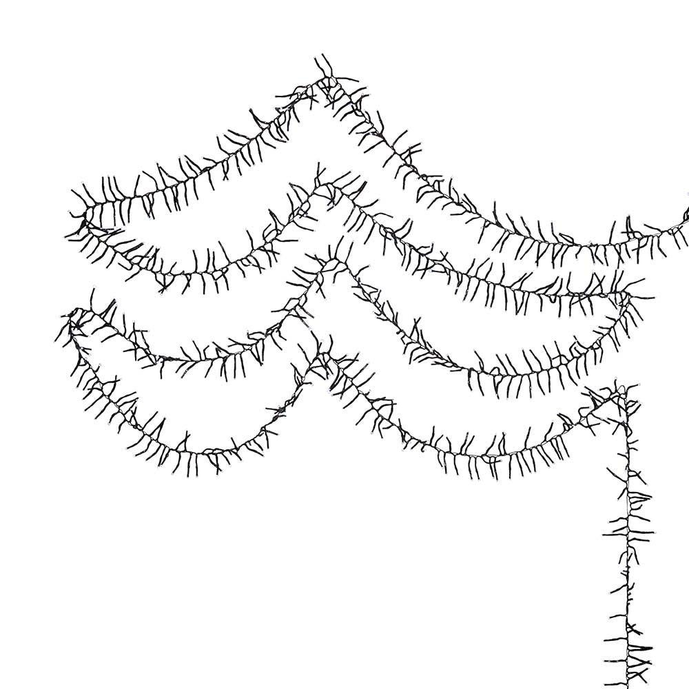 Kurt Adler CUL 1000-Light 33-Foot Cluster Light Set with Cool White 3MM LED Bulbs