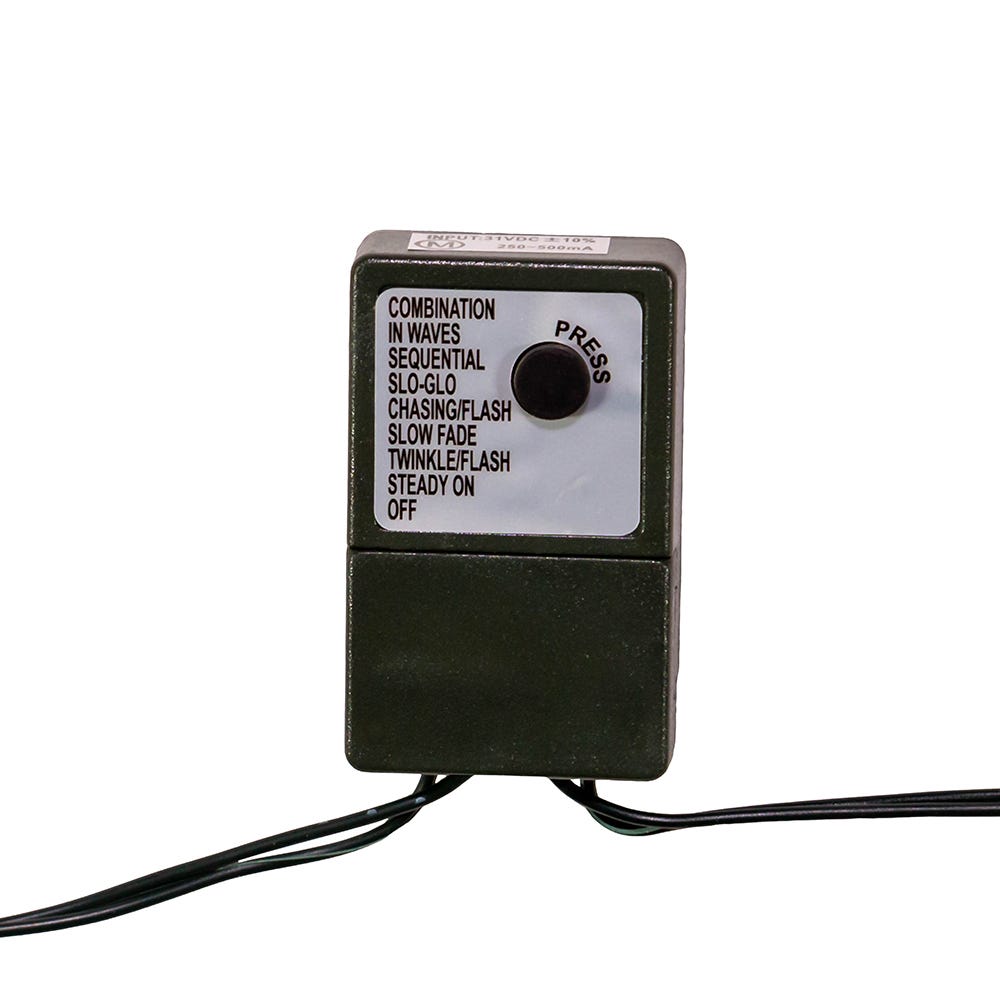 Kurt Adler 600-Light 49-Foot Multi-Color LED Rice Light Set