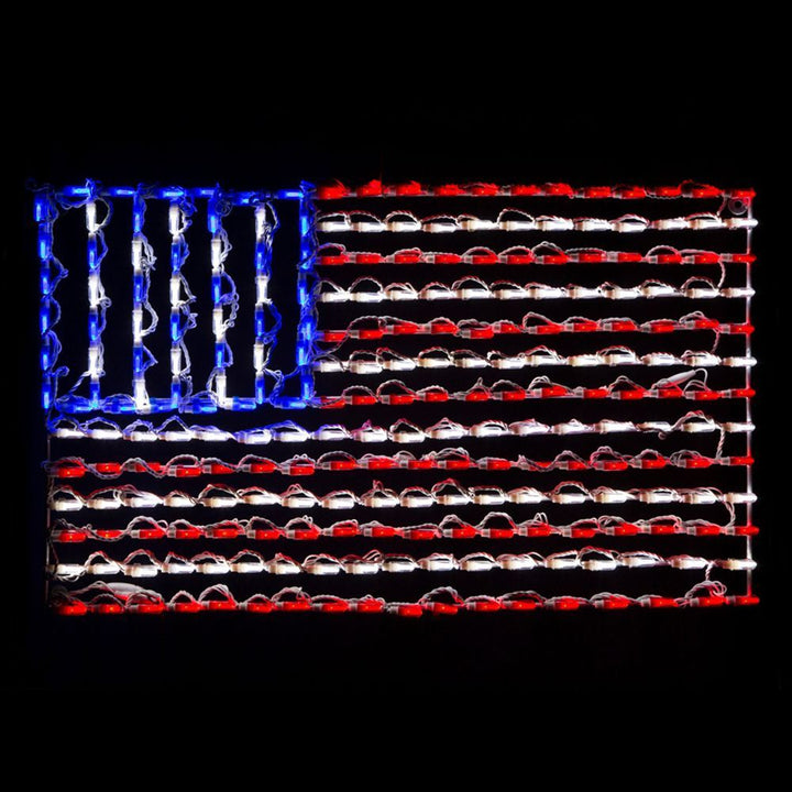 LED AMERICAN FLAG #LED-AF40