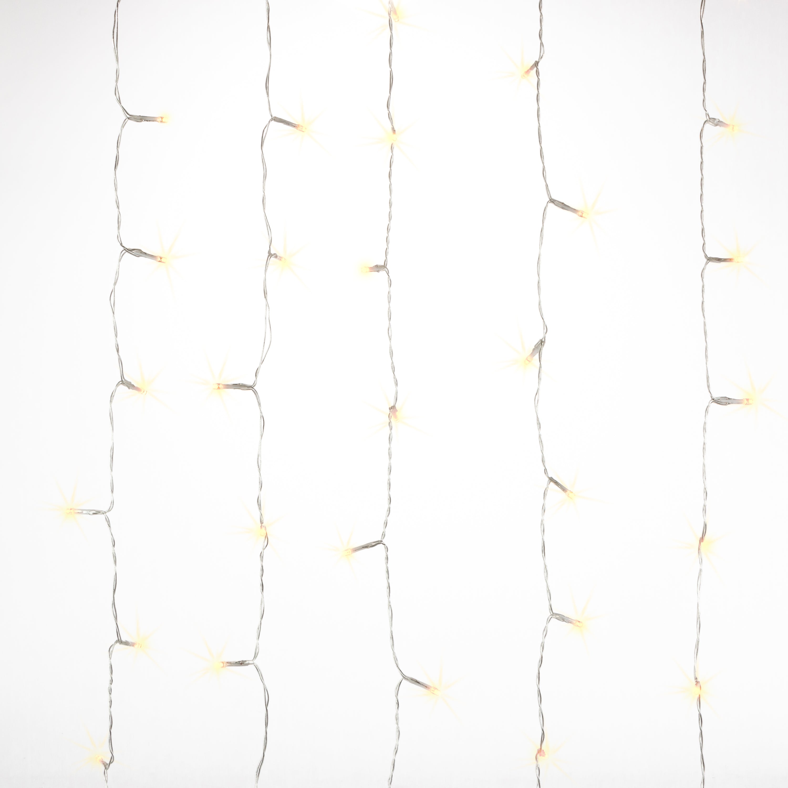 Firecracker Fairy Curtain Lights, with 108 Warm White LEDs