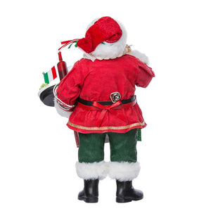 Kurt Adler 10.5-Inch Musical Italian Santa C7411 – House of Holiday