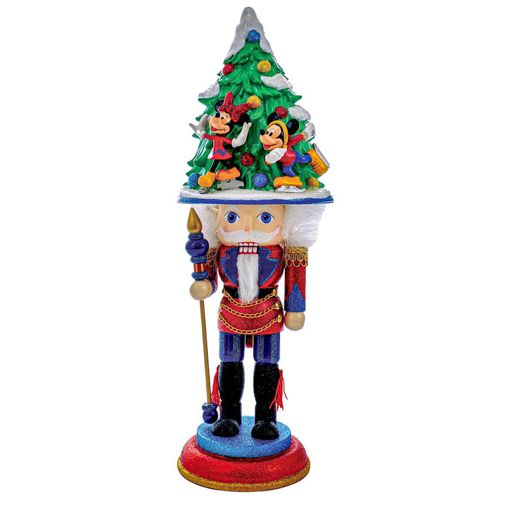 Kurt Adler 16.25-Inch Hollywood Mickey and Minnie Ice Skating Nutcracker