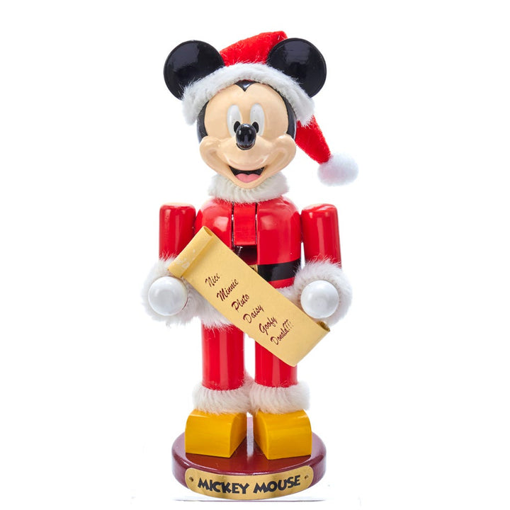 Kurt Adler 10-Inch Santa Mickey Mouse Nutcracker