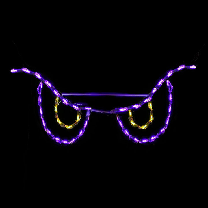 LED SPOOKY EYES (YELLOW) #LED-EYE30YL