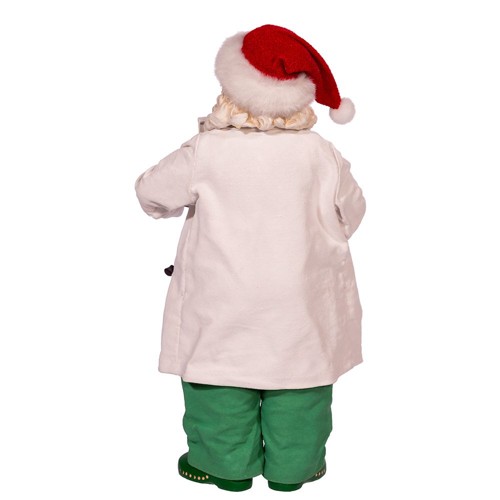 Kurt Adler 10.5-Inch Fabriche Santa Doctor